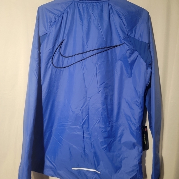 Nike Men's Running Pullover Jacket Blue Size Medium BV5419 405 - Picture 7 of 7
